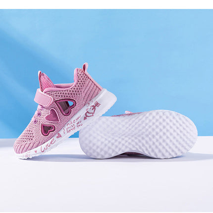 Casual Shoes Light Mesh Sneakers Kids Summer Children Fashion Tenis Cute Sport Cartoon Female Running Sock Footwear