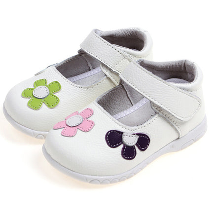 Leather Shoes Korean Princess Shoes Single Shoes Cowhide Children'S Shoes Baby Shoes