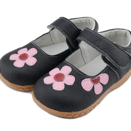 Leather Shoes Korean Princess Shoes Single Shoes Cowhide Children'S Shoes Baby Shoes