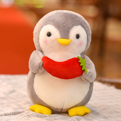 Cute Fruit Penguin Plush Toy Doll Ragdoll Birthday Gift