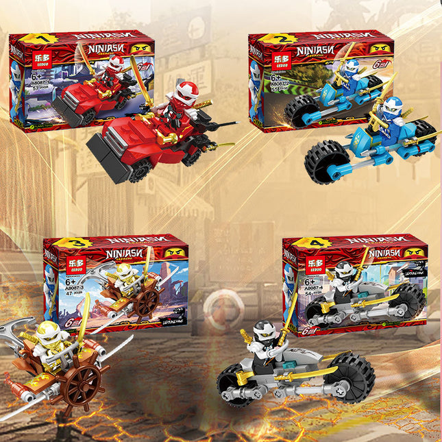 Phantom Ninja Minifigure 6 In 1 Early Education Toy