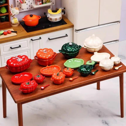 Kitchen Ware Model Simulation Mini Alloy Scene Model