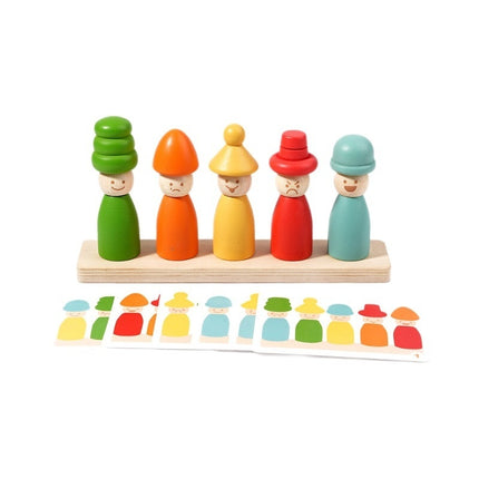 Montessori Stacking Toy For Early Childhood Education Little Figures