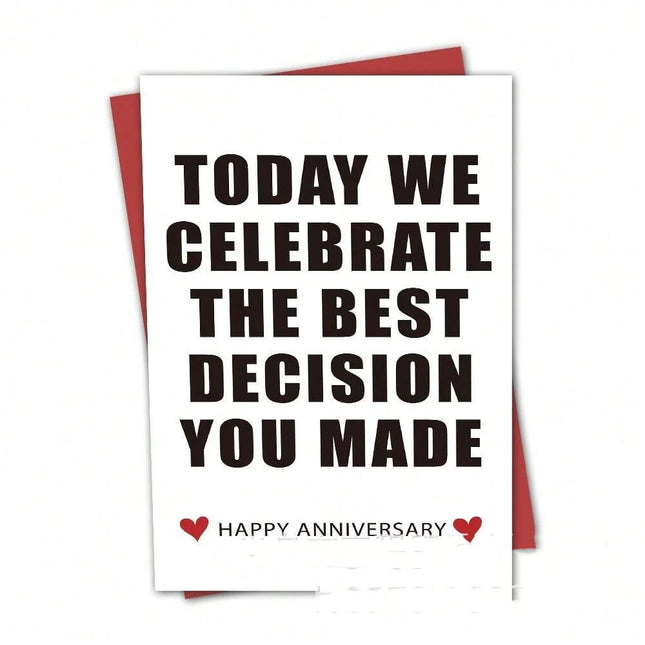 Birthday Greeting Card With Envelope Text Card