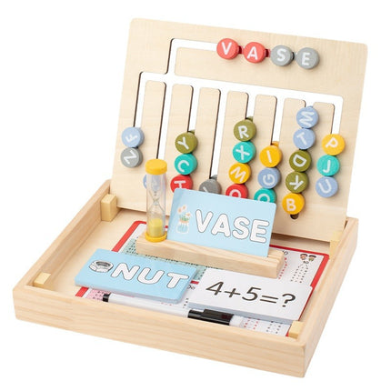 Montessori Children's Wooden Early Childhood Education Walking Digital Toy
