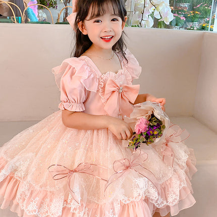 Girls' Court Style Lolita Princess Dress