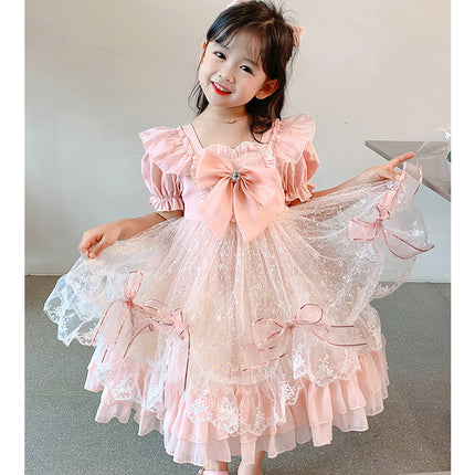 Girls' Court Style Lolita Princess Dress