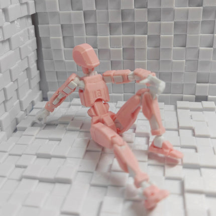 Multi-Jointed Movable Shapeshift Robot 2.0 3D Printed Mannequin Dummy Action Model Doll Toy Kid Gift