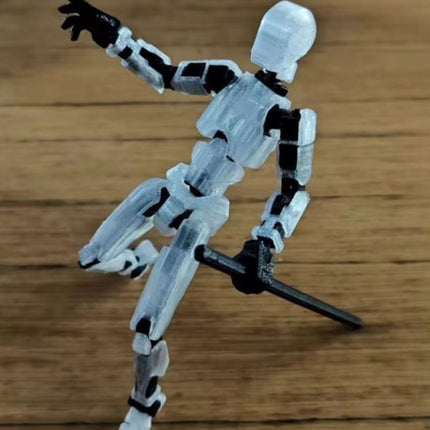 Multi-Jointed Movable Shapeshift Robot 2.0 3D Printed Mannequin Dummy Action Model Doll Toy Kid Gift