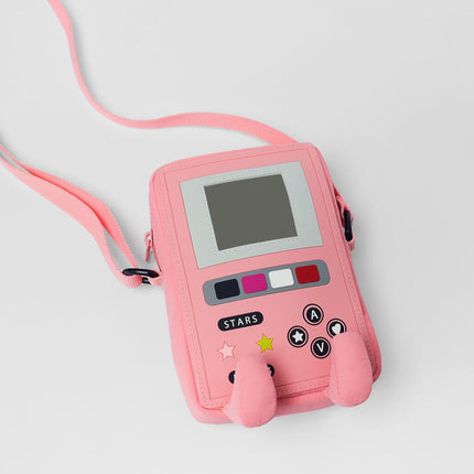 Game Console Messenger Bag Girl Cartoon Mobile Phone
