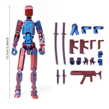 Multi-Jointed Movable Shapeshift Robot 2.0 3D Printed Mannequin Dummy Action Model Doll Toy Kid Gift