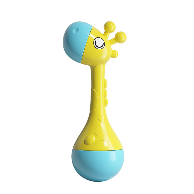 Giraffe Sand Hammer Baby Early Education Music Toy