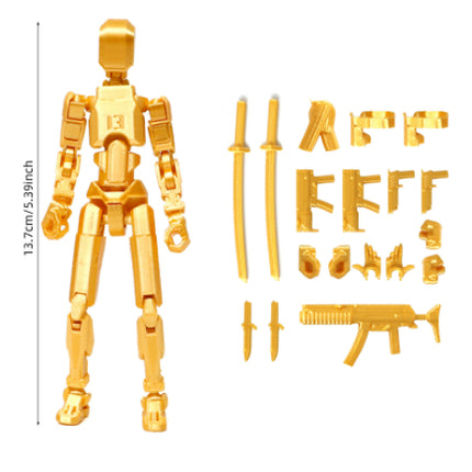 Multi-Jointed Movable Shapeshift Robot 2.0 3D Printed Mannequin Dummy Action Model Doll Toy Kid Gift